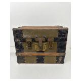 Antique miniature trunk