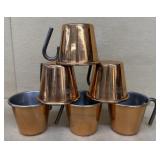 Copper cups