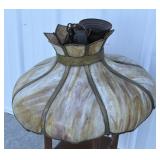 Stained glass lampshade