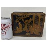 Wooden oriental antique box