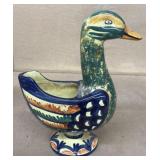 QUIMPER France pottery duck hand painted