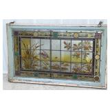 Stained glass window, Antique
