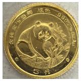 Gold 1/20 ounce Panda coin-Special Payment Instruc