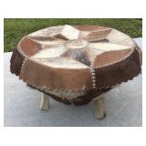 Animal Hide drum table
