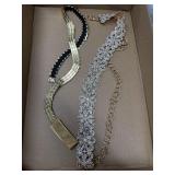 Antique costume, jewelry necklaces or belt