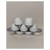 KOCKUMS enamel ice cream cups