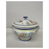Quimper France hand painted serving dish