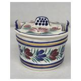Quimper France marmalade jar