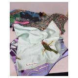 Silk and others scarves some vintage