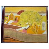 Southwestern singing, painting, signed PETROW