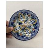 Pottery PUEBLA Mexico plate