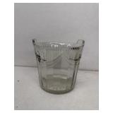 Antique glass ice bucket