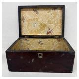 Wooden jewelry box vintage