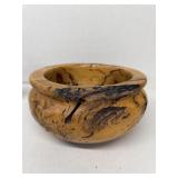 Wooden turned bowl