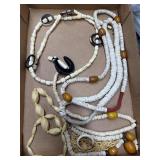 Estate jewelry costume necklaces