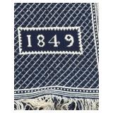 1849 Jacquard Coverlet 7' x 6'
