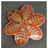 Sterling silver brooch