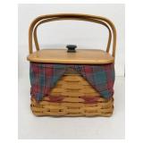 2000 longaberger deck the halls basket