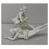 Porcelain German Ice Skater & Dancer