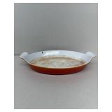 Belgium cast-iron serving dish