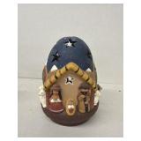 Pottery Manger candle cover