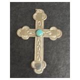 Sterling silver Cross pendant
