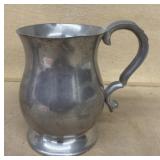 English pewter mug