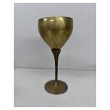 India, brass goblet