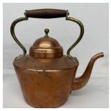 Copper tea pot