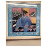 Limited edition lithograph of southwestern lady