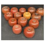 Wooden apples