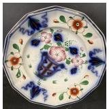 Gaudy ironstone platter, URN Pattern