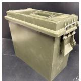Plastic ammo box