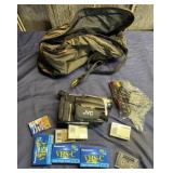 JVC video camera with video tapes
