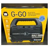 Bluetooth G ï¿½ GO wireless boom box with FM radio