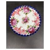 Flo blue rose design early plate