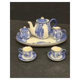 Miniature tea set