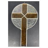 Stained glass cross