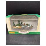 Duckpond landscape, village collection