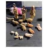 Nativity set
