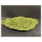 California pottery double handled platter
