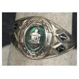 10k gold class ring North high school size 7-SPECI