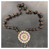 Handcrafted seashell necklace