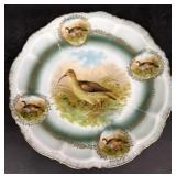 Bavaria hand-painted bird plate