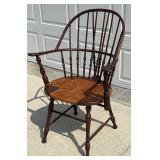 Windsor chair with Rush seat