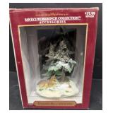Santa workbench collection, resin accessory tree