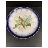 Flo blue imperial China plate