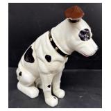 Cast-iron dog bank