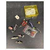 Miniature shoe magnets, pin etc.