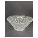 Cut glass bowl
